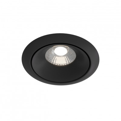 Maytoni - Yin - Faretto da incasso a LED dimmerabile in stile minimalista montatura in alluminio - 1 Lampadina Led Integrato 12W - Lumen 820 - Gradi Kelvin 4000k Luce Naturale - IP20 - SKU: DL031-L12W4K-D