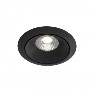 Maytoni - Yin - Faretto da incasso a LED dimmerabile in stile minimalista montatura in alluminio - 1 Lampadina Led Integrato 12W - Lumen 870 - Gradi Kelvin 3000k Luce Calda - IP20 - SKU: DL031-L12W3K-D