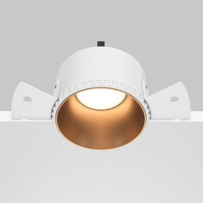 Maytoni - Share - Faretto da incasso rotondo con struttura in alluminio - 1 Lampadina GU10 10W - IP20 - SKU: DL051-01-GU10-RD