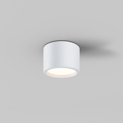 Maytoni - Hydra - Faretto da soffitto a LED con struttura in alluminio rotonda - Colore: Bianco - 1 Lampadina - Led Integrato - 10W - Lumen 650 - Gradi Kelvin 3000k Luce Calda - IP44 - SKU: C090CL-10W3K-W
