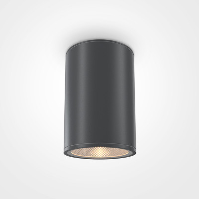 Maytoni - Bar - Faretto da soffitto con diffusore a LED per esterni dal design moderno - 1 Lampadina Led Integrato 12W - Lumen 1300 - Gradi Kelvin 3000k Luce Calda - IP65 - SKU: O306CL-L12