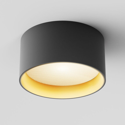 Maytoni - Vega - Faretto da soffitto in alluminio con diffusore a led dal design moderno - 1 Lampadina Led Integrato 15W - Lumen 1030 - Gradi Kelvin 3000k Luce Calda - IP20 - SKU: C089CL-15W3K