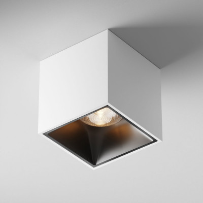 Maytoni - Alfa - Faretto da soffitto in alluminio con led dimmerabile - 1 Lampadina Led Integrato 12W - Lumen 840 - Gradi Kelvin 3000k Luce Calda - IP20 - SKU: C065CL-L12-