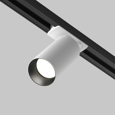 Maytoni - Artisan - Faretto per sistema binario - Colore: Bianco/Bianco - 1 Lampadina - GU10 - 12W - IP20 - SKU: TR089-1-GU10-WW