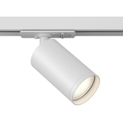 Maytoni - Focus - Faretto per sistema binario con lampadina gu10 a risparmio energetico - Colore: Bianco - 1 Lampadina - GU10 - 10W - IP 20 - SKU: TR020-1-GU10-W