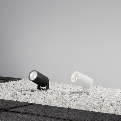Maytoni - Bern - Illuminazione da terra a LED struttura in alluminio dal design moderno - 1 Lampadina Led Integrato 15W - Lumen 1200 - Gradi Kelvin 3000k Luce Calda - IP65 - SKU: O050FL-L15