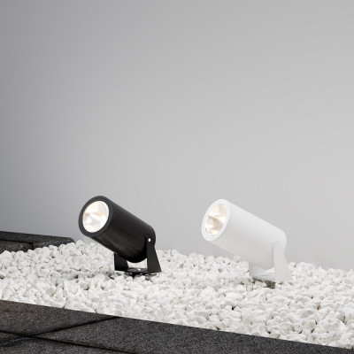 Maytoni - Bern - Illuminazione da terra a LED struttura in alluminio dal design moderno - 1 Lampadina Led Integrato 30W - Lumen 2800 - Gradi Kelvin 3000k Luce Calda - IP65 - SKU: O050FL-L30