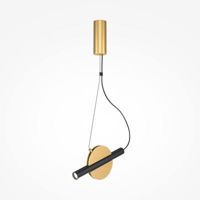 Maytoni - Enigma - Lampada a sospensione a LED con struttura in metallo dal design moderno - 1 Lampadina Led Integrato 5W - Lumen 450 - Gradi Kelvin 3000k Luce Calda - IP 20 - SKU: MOD150PL-L5