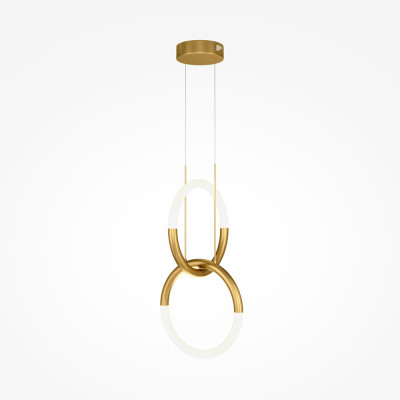 Maytoni Node Lampada a sospensione con diffusori a LED dal design moderno ed elegante Colore: Oro