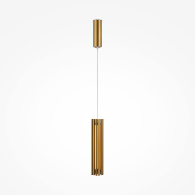 Maytoni - Sonata - Lampada a sospensione a led in metallo con diffusore in vetro di design elegante - 1 Lampadina Led Integrato 12W - Lumen 33 - Gradi Kelvin 3000k Luce Calda - IP 20 - SKU: MOD410PL-L12