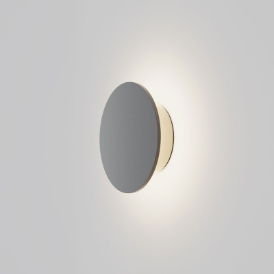 Maytoni - Wald - Lampada da parete per esterno a led con struttura in alluminio piccola - 1 Lampadina Led Integrato 7W - Lumen 600 - Gradi Kelvin 3000k Luce Calda - IP65 - SKU: O420WL-L7