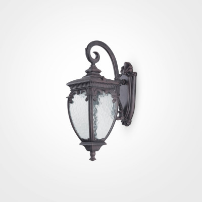 Maytoni - Fleur - Lampada da parete per esterno e giardino con struttura in alluminio - 1 Lampadina E27 60W - IP44 - SKU: O414WL-01