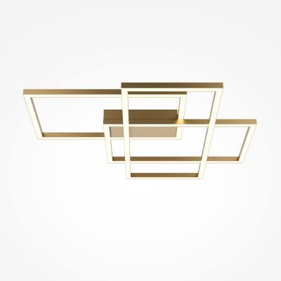 Maytoni - Line - Lampada da Soffitto ultramoderna a LED con montatura in metallo - 1 Lampadina Led Integrato 80W - Lumen 4100 - Gradi Kelvin 3000k Luce Calda - IP20 - SKU: MOD015CL-L80