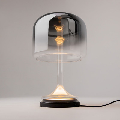  Maytoni - Spirito - Lampada da tavolo con base e diffusore in vetro con led dimmerabile - 1 Lampadina Led Integrato 18W - Lumen 820 - Gradi Kelvin 3000k Luce Calda - IP20 - SKU: MOD286TL-L18 