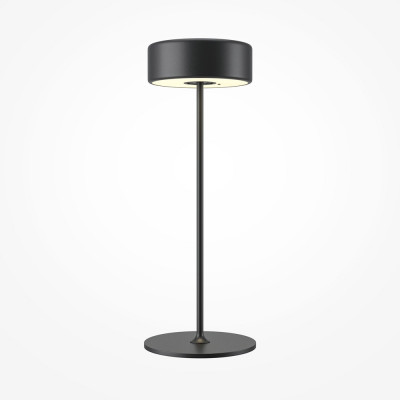 Maytoni - AI Collaboration - Lampada da tavolo in metallo dal design moderno con diffusore a LED - Colore: Nero - 1 Lampadina - Led Integrato - 3W - Lumen 120 - Gradi Kelvin 2200k-4000k - IP20 - SKU: MOD229TL-L3B3K2