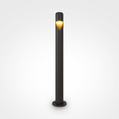 Maytoni - Hagen - Lampione da giardino diffusore a led e struttura in metallo dal design moderno - 1 Lampadina Led Integrato 5W - Lumen 200 - Gradi Kelvin 3000k Luce Calda - IP65 - SKU: O423FL-L5