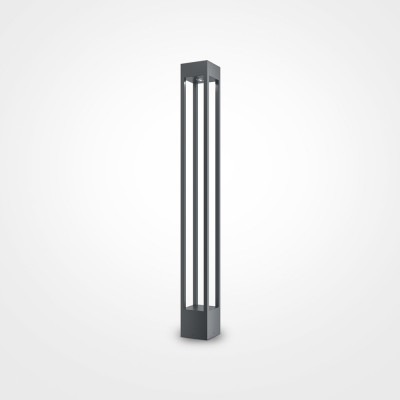 Maytoni Elbe Lampioncino per giardini ed esterno con diffusore a LED Colore: Grafite