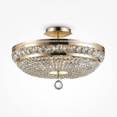 Maytoni - Ottilia - Lampadario classico con struttura in metallo e finitura in cristallo - 6 Lampadine E14 60W - IP20 - SKU: DIA700-CL-06