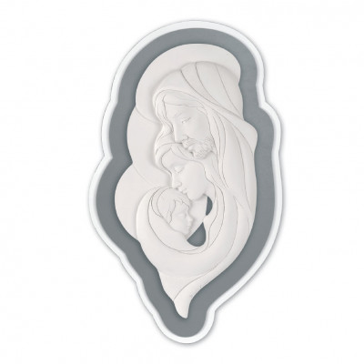 Bongelli Preziosi - Capezzale con Sacra Famiglia moderno 50x35 - SKU: ME1375