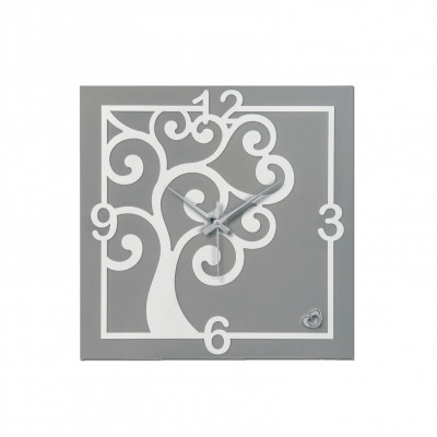Bongelli Preziosi - Albero della Vita - Orologio da parete con albero della vita - Colore: Grigio - SKU: ME1586/G