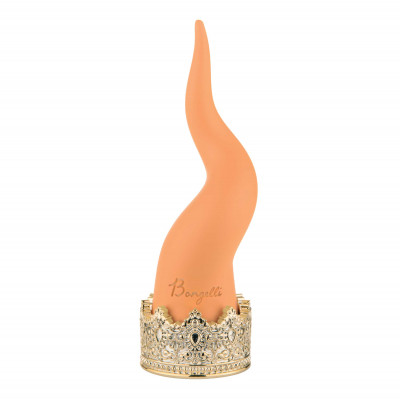 Bongelli Preziosi Cornetto portafortuna mini in marmorino dalle linee eleganti Colore: Arancione