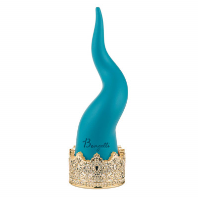 Bongelli Preziosi Cornetto portafortuna mini in marmorino dalle linee eleganti Colore: Blu