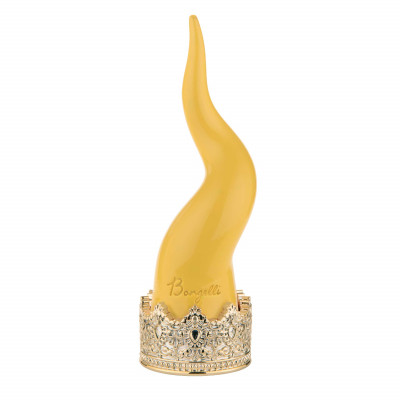 Bongelli Preziosi Cornetto portafortuna mini in marmorino dalle linee eleganti Colore: Giallo