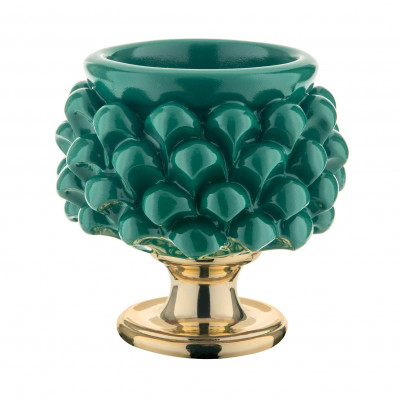 Bongelli Preziosi Vaso portapiantina dalle linee moderne Colore: Verde