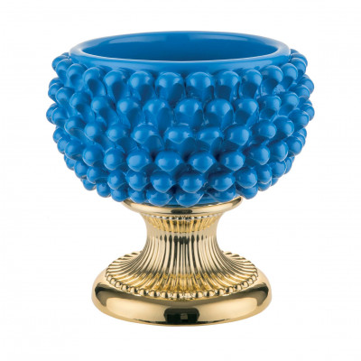 Bongelli Preziosi Centrotavola dalle linee moderne in marmorino Colore: Blu