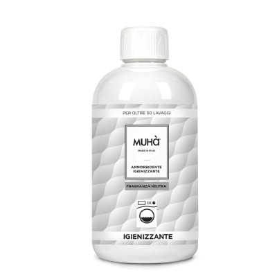 Muhà - Ammorbidente neutro igienizzante - Colore: Bianco - SKU: BU41