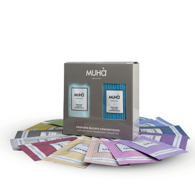 Muhà - Kit 16 bustine profumatore per bucato assortite - Colore: Multicolore - SKU: TSKIT16