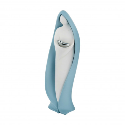 Bongelli Preziosi - Statuetta raffigurante la maternità - Colore: Celeste - SKU: NT77/CS
