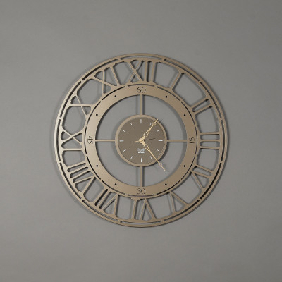 Arti e Mestieri - Koros - Orologio da muro moderno medio - Colore: Bronzo - SKU: 0OR3108C20