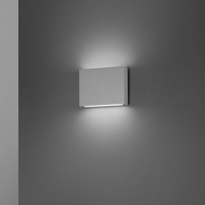 Perenz - Pocket - Applique a led da esterno piccola con struttura in metallo e diffusore in vetro - 1 Lampadina Led Integrato 7W - Lumen 560 - Gradi Kelvin 2700K-3000K-4000K - IP65 - SKU: 8316
