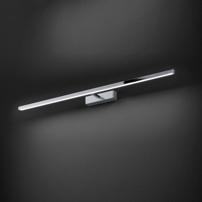 Perenz - Riga - Applique a led grande struttura in metallo e diffusore in acrilico orientabile - 1 Lampadina Led Integrato 24W - Lumen 1680 - Gradi Kelvin 3000k-4000k-6000k - SKU: 8044