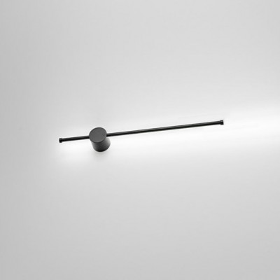 Perenz - Clock - Applique a led piccola lineare con struttura in metallo e diffusore in acrilico - 1 Lampadina Led Integrato 12W - Lumen 1100 - Gradi Kelvin 3000k Luce Calda - IP54 - SKU: 8184