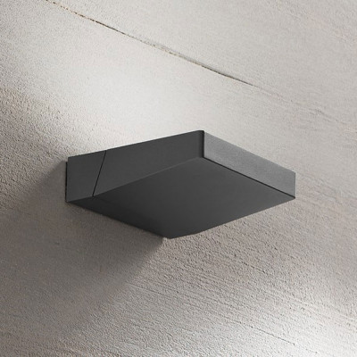 Perenz - Giro - Applique da esterno a led con struttura in metallo e diffusore orientabile - 1 Lampadina Led Integrato 14W - Lumen 1120 - Gradi Kelvin 3000k Luce Calda - IP54 - SKU: 8314