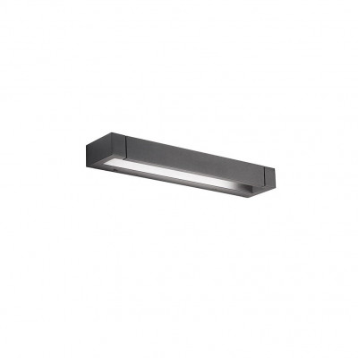 Perenz - Sway - Applique da parete a LED media orientabile stile moderno per bagno - Colore: Nero - 1 Lampadina Led Integrato 23W - Lumen 2080 - Gradi Kelvin 3000k-4000k-6000k - SKU: 6632NCT
