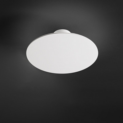 Perenz - Nebula - Applique da parete grande a led con struttura in metallo rotonda - Colore: Bianco - 1 Lampadina - Led Integrato - 38W - Lumen 3443 - Gradi Kelvin 3000k-4000k-6000k - IP20 - SKU: 8442BCT
