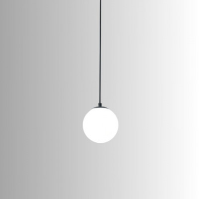 Perenz - Binario - Faretto a led per sistema binario con boccia in vetro a sospensione - 1 Lampadina Led Integrato 15W - Lumen 1680 - Gradi Kelvin 3000k Luce Calda - SKU: 8104