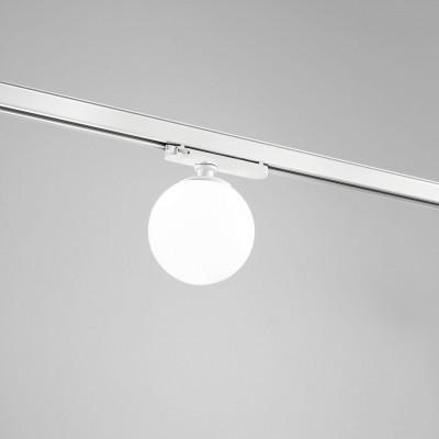 Perenz - Binario - Faretto a led per sistema binario con boccia in vetro - 1 Lampadina Led Integrato 15W - Lumen 1050 - Gradi Kelvin 3000k Luce Calda - SKU: 8100