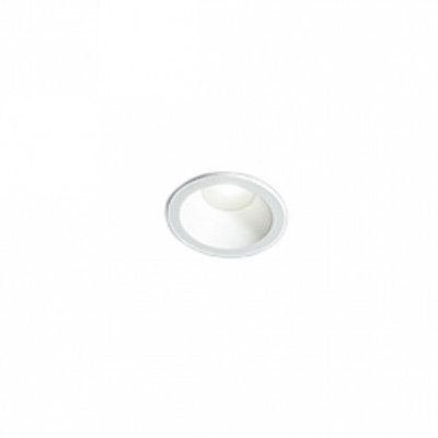 Perenz - Oasis - Faretto da incasso con struttura in metallo rotonda - Colore: Bianco - 1 Lampadina - GU10 - 35W - IP44 - SKU: 8370B