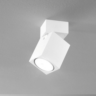 Perenz - Connect - Faretto da soffitto con struttura in in metallo e diffusore orientabile - 1 Lampadina GU10 35W - IP20 - SKU: 8168