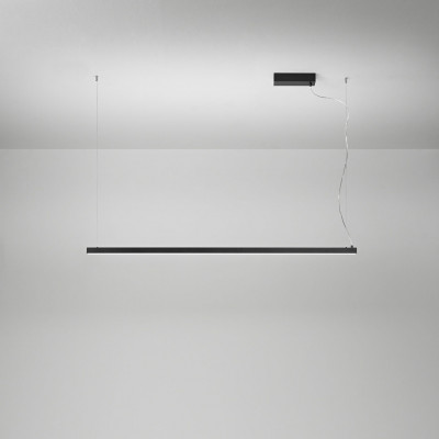 Perenz - Link - Lampada a sospensione struttura in metallo lineare con doppio led - 1 Lampadina Led Integrato 45W - Lumen 3600 - Gradi Kelvin 2700K-3000K-4000K - IP20 - SKU: 8460