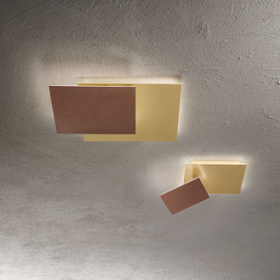 Perenz - Post - Lampada da soffitto piccola moderna con struttura in metallo e diffusore a led - 1 Lampadina Led Integrato 35W - Lumen 2800 - Gradi Kelvin 3000k Luce Calda - IP20 - SKU: 8456