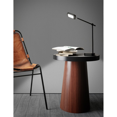  Perenz - Icon - Lampada da tavolo orientabile in alluminio dal design moderno con luce a led - 1 Lampadina Led Integrato 8W - Lumen 580 - Gradi Kelvin 3000k-4500k-6500k - IP20 - SKU: 8020 