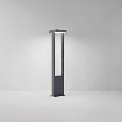 Perenz Kapp Paletto LED da giardino a led in metallo e diffusore in acrilico satinato Colore: Antracite