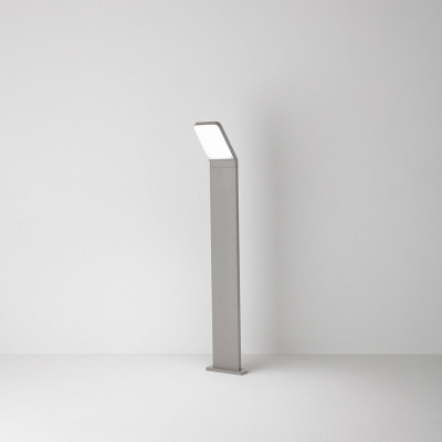 Perenz Path Paletto LED da giardino moderno a led in metallo e diffusore in acrilico Colore: Cemento