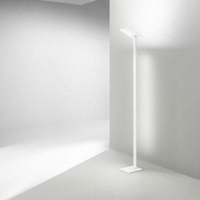 Perenz Quadra Pianatana a led in alluminio e diffusore orientabile quadrato in acrilico Colore: Bianco