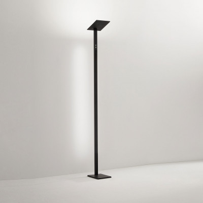 Perenz - Quadra - Pianatana a led in alluminio e diffusore orientabile quadrato in acrilico - 2 Lampadine Led Integrato 24W - Lumen 2160+900 - Gradi Kelvin 3000k-4000k-6000k - IP20 - SKU: 8224